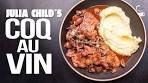 MAKING JULIA CHILD'S COQ AU VIN RECIPE (SHE IS THE ...