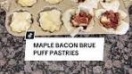 MAPLE BACON BRIE PUFF PASTRY BITES // INGREDIENTS ...