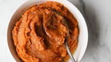 Maple Cinnamon Whipped Sweet Potatoes