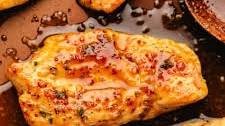 Maple Mustard Glazed Chicken