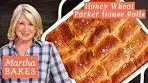 Martha Stewart's Honey Wheat Parker House Rolls | Martha ...