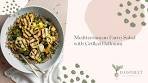 Mediterranean Farro Salad with Grilled Halloumi Recipe