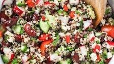 Mediterranean Quinoa Salad with Feta