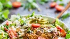 Mexican Chipotle Chicken Caesar Salad