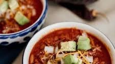 Mexican Chorizo Chili con Carne (Frijoles Enchilados)