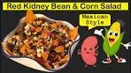 Mexican Red Kidney Bean & Corn Salad