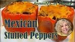 MEXICAN STUFFED PEPPERS, Taco Meat, Rice, Rotel ...