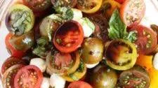 Mini Heirloom Caprese Salad
