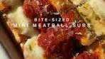mini meatball subs | bite-sized & perfect little appetizer or ...