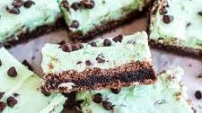 Mint Chocolate Chip Brownies Recipe