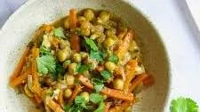 Moroccan Chickpea Tagine with Preserved Lemons