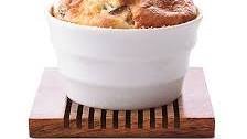 Mushroom and Chèvre Soufflés