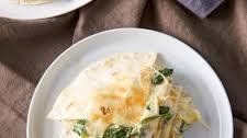 Mushroom and Spinach Quesadillas