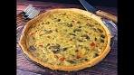 Mushroom Quiche Recipe 🍄🥧 • Deliciously Versatile ...