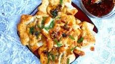 Mushroom Spinach Star Vegan Dumplings