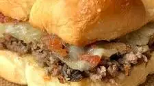 Mushroom Swiss Burger Sliders