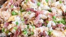 My Go-To Fried Rice Recipe {Easy Ham Fried Rice}