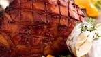 My signature glazed ham recipe. I just love the flavour maple ...