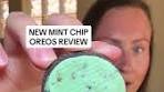 NEW MINT CHIP @OREO REVIEW 👀 will you try these ...