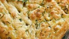 No-Knead Herbed Focaccia