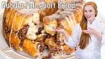 NUTELLA-Stuffed Pull-Apart Bread Recipe - with Cinnamon ...