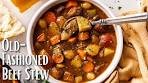 Old Fashioned Beef Stew
