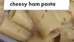 one pot cheesy ham pasta in 30 mins! this is for anyone who ...