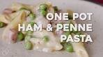 One Pot Ham & Penne Pasta
