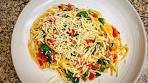 One-Pot Pasta With Spinach and Tomatoes