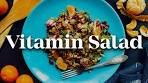 Orange Salad with Cranberries and Walnuts | Easy Vitamin ...