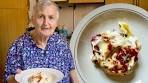 Pasta Grannies enjoy Rina's baked spinach, ham & cheese ...