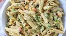 Pasta Salad with Greek Yogurt Dressing