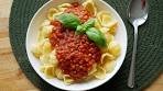 Pasta with Lentil Bolognese Sauce 🍝🍝🍝 (Recipe) || [ENG SUBS]
