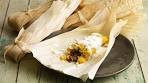 Pati Jinich - Sweet Potato and Black Bean Tamales