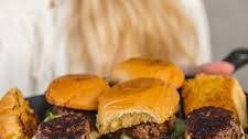 Peach Caprese Sliders with Fresh Basil and Fig Balsamic Sauce