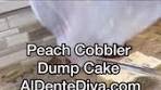 Peach cobbler dump cake