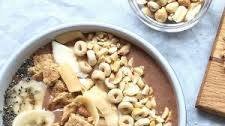 Peanut Butter and Banana Smoothie Bowls