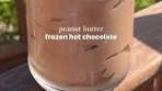 Peanut butter frozen hot chocolate decided to upgrade my ...