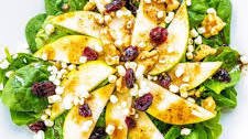 Pear Salad with Honey Balsamic Dressing