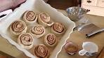 Pecan cinnamon buns made from EASY BREAD DOUGH & ...