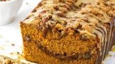 Pecan Praline Pumpkin Bread
