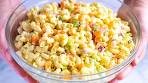 Perfect Creamy Macaroni Pasta Salad Recipe