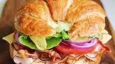 Perfect Turkey Croissant Sandwich