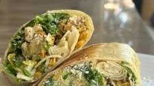 Pesto Chicken Caesar Wrap with Avocado & Roasted Corn