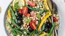 Pesto Green Bean Quinoa Salad