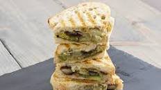 Pesto-Roasted Veggie Sandwiches
