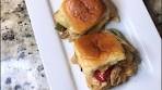 Philly Chicken Cheesesteak Sliders 🍔 | Kitchen Trap Queen