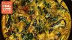 Potato Swiss Chard Frittata Recipe | Whole in One | Ellie Krieger