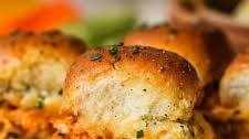 Pull-Apart Buffalo Chicken Sliders