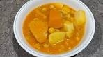Pumpkin and Chick Pea Stew. #budgetmeals